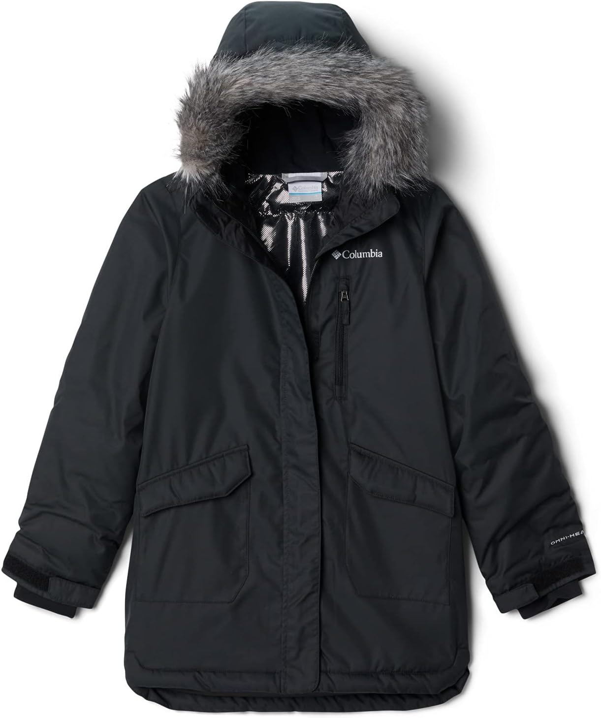 

Columbia girls Suttle Mountain длинная утепленная куртка, Black