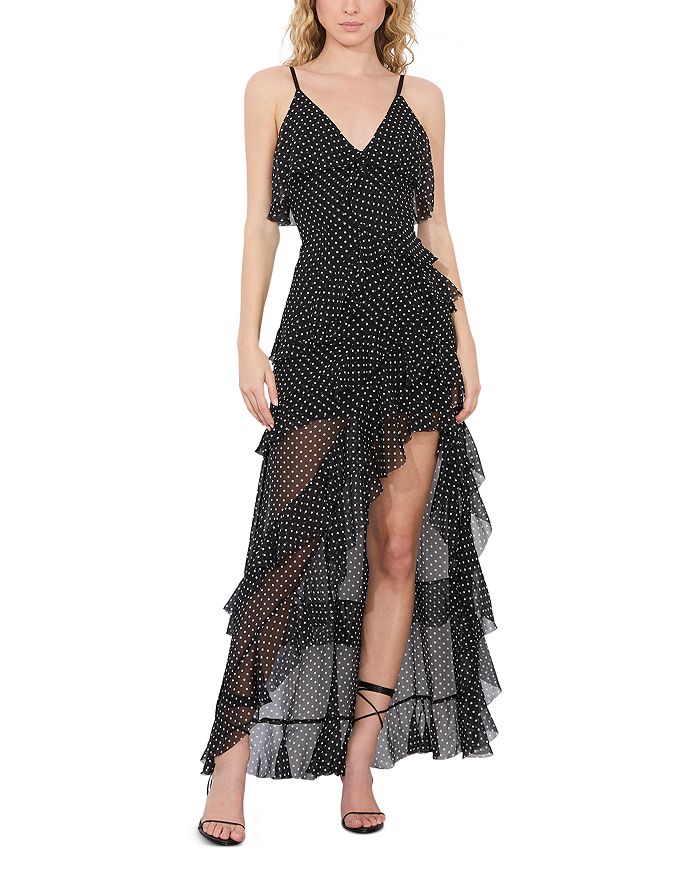 

Платье Laverne со шнуровкой на спине Alice and Olivia, черный
