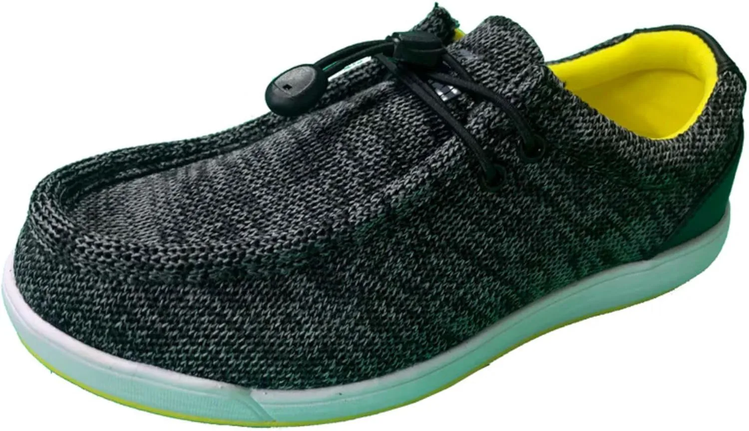 

Мужские гольф туфли SKONI без шипов | На липучке | Легкие, черный/желтый