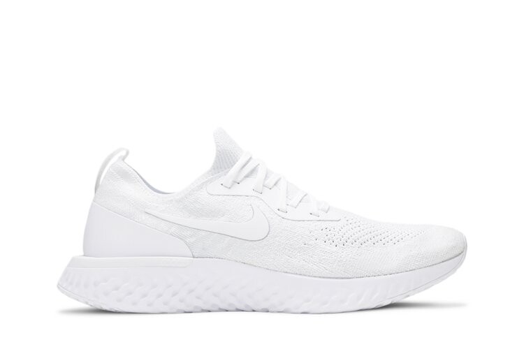 

Кроссовки Nike Epic React Flyknit 'Triple White', белый