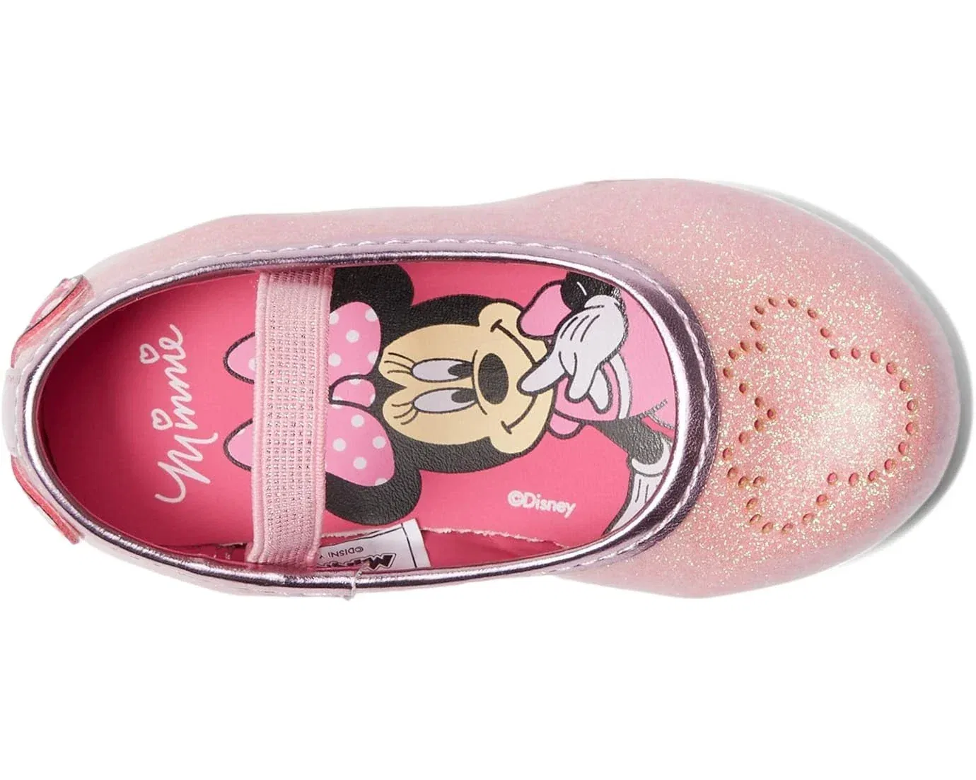 Балетки Josmo Minnie Dress Flats, розовые, с круглым носком, модель Мэри Джейн, ZAP1922 — фото 4