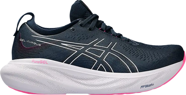 

Кроссовки Wmns Gel Nimbus 25 Wide 'French Blue Lilac Hint', синий