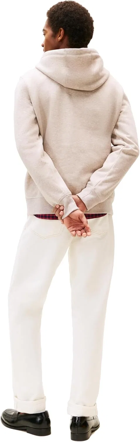 Худи с флисом, Tommy Hilfiger, цвет Heathered Pebble — фото 4