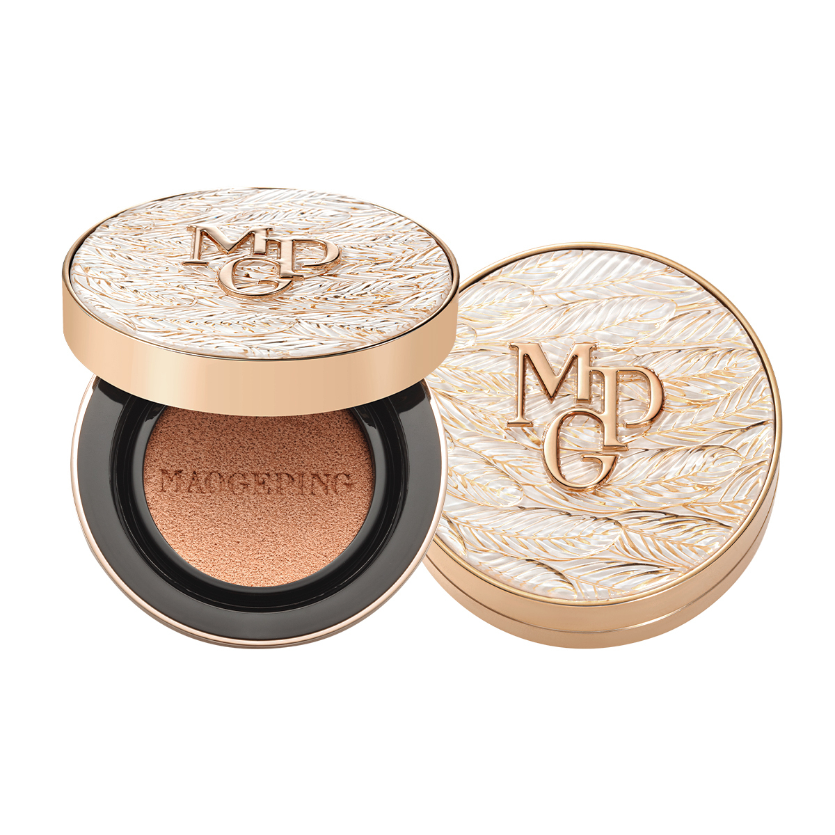 Тональный кушон MAOGEPING Luxury Caviar Flawless Cushion #801