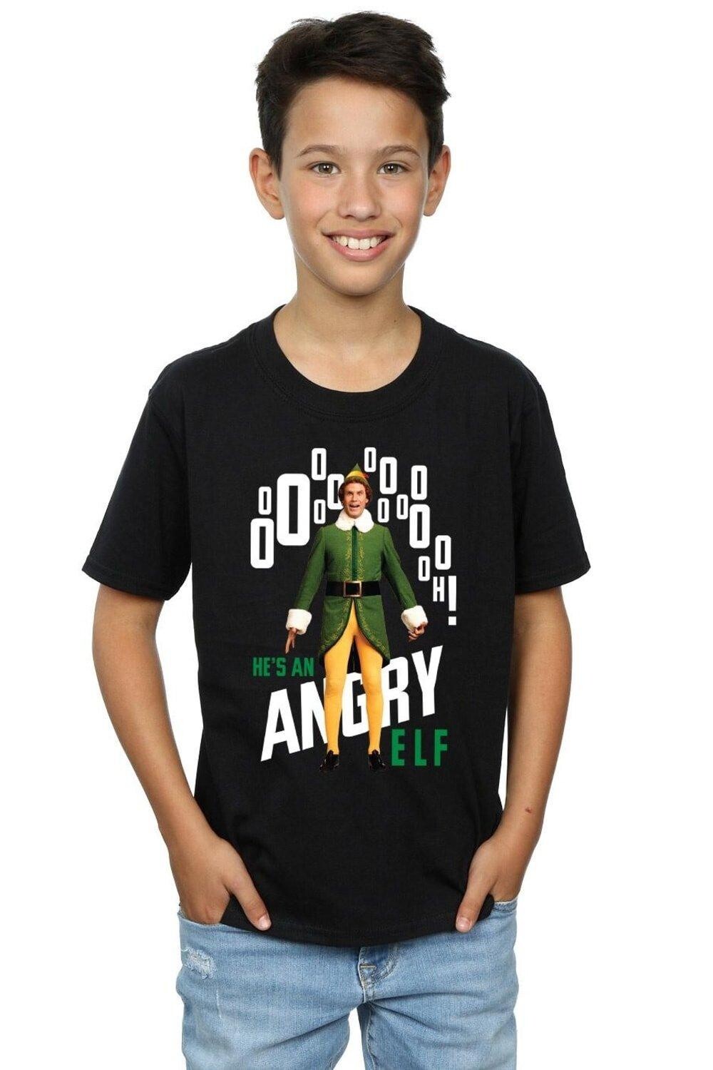 

Злая футболка Elf, черный