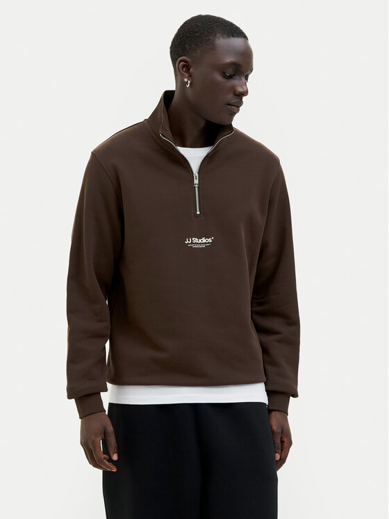

Свитшот relaxed fit Soho 12278793 Jack&Jones, коричневый