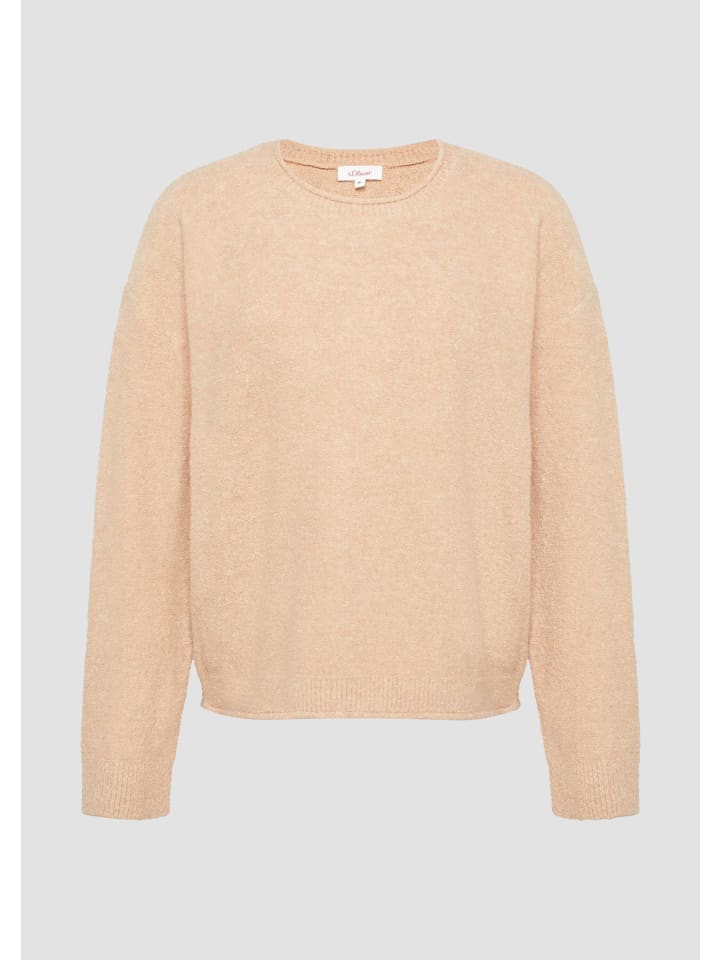 

Вязаный свитер цвета 83W3_светло-коричневый s.Oliver