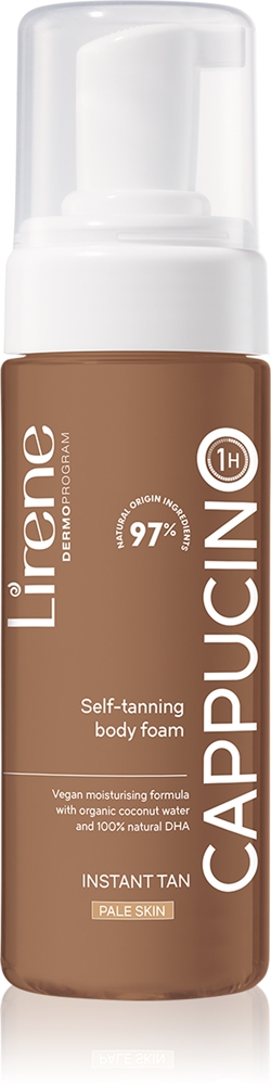 

Пена для тела с эффектом идеального загара и бронзирующим эффектом для светлой кожи Lirene, 150 мл