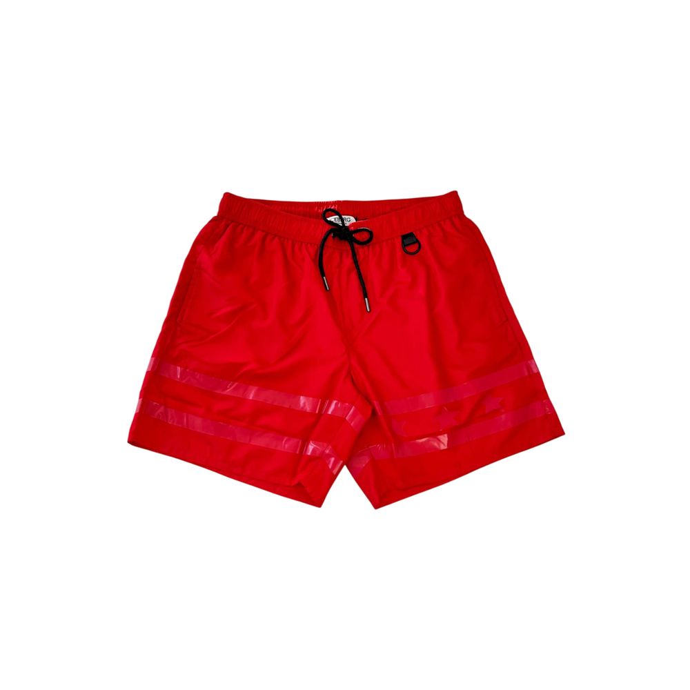 

Красные мужские шорты для плавания из полиэстера Iceberg, Red