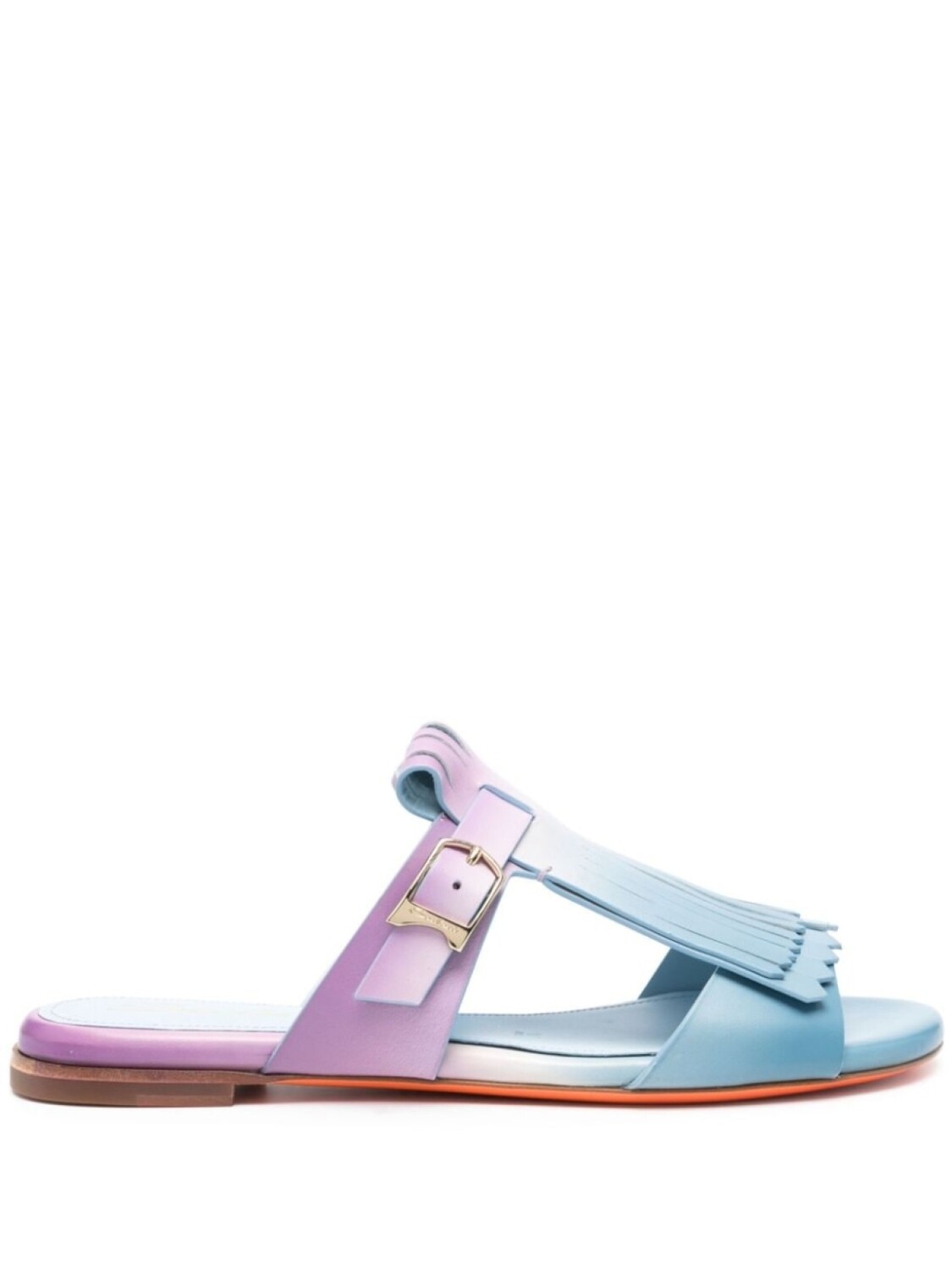 

Сандалии Dua с бахромой Santoni, синий