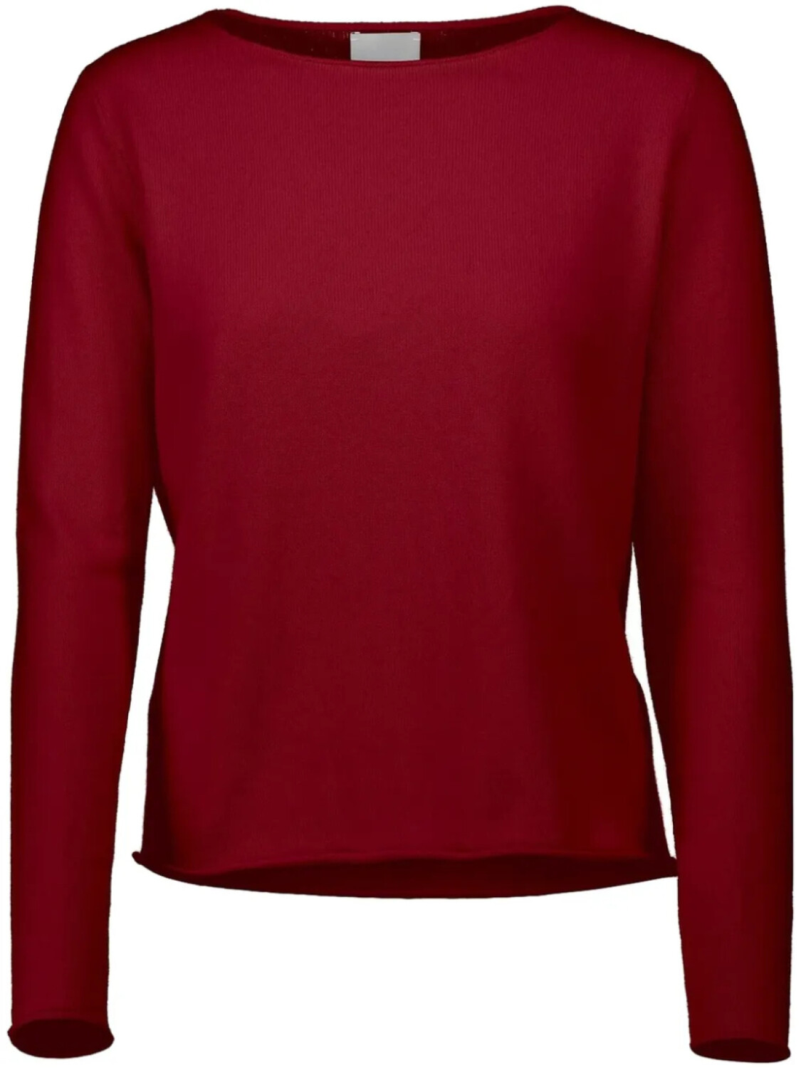 

Свитер с косой горловиной Allude, красный