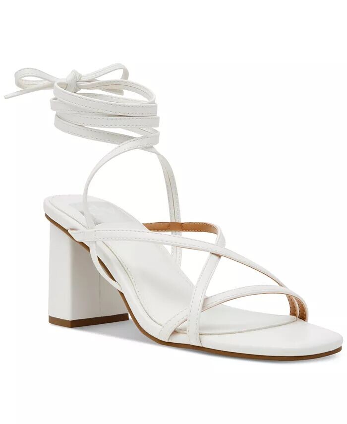 Женские сандалии Haze Strappy Lace-Up Block Heel Dress Sandals DV Dolce Vita, белый