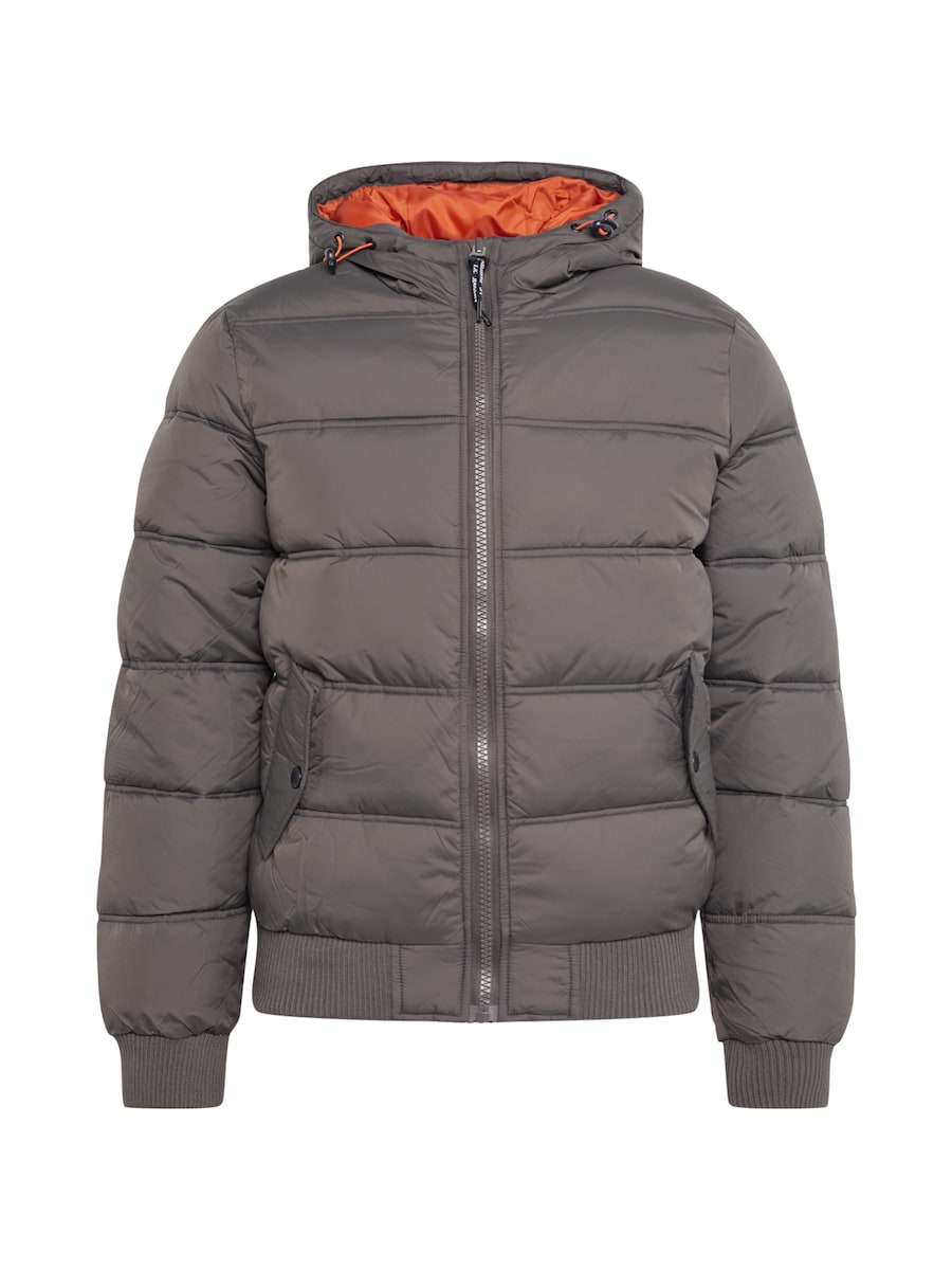 

Зимняя куртка классического кроя INDICODE JEANS Adrian, антрацит