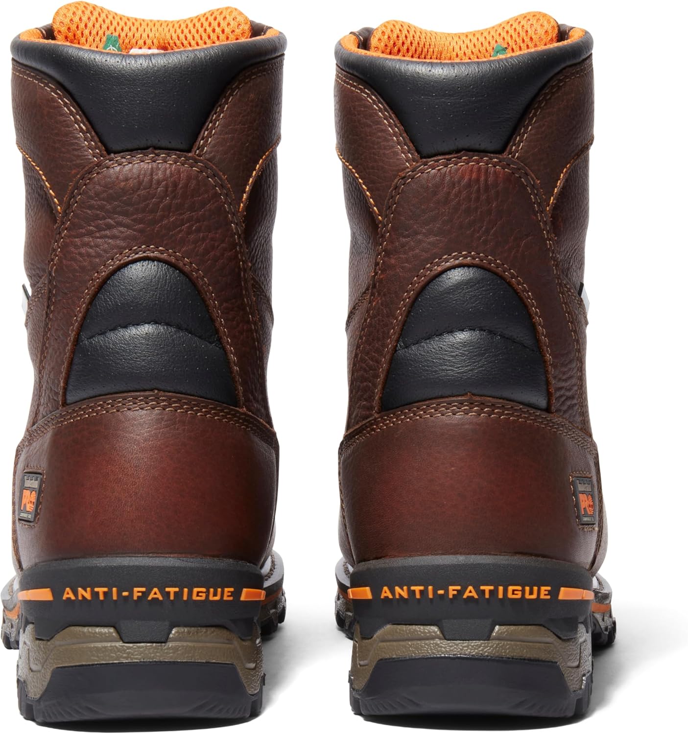 Timberland PRO мужские 8-дюймовые ботинки Boondock Soft Toe WP для работы и охоты, Brown-2024 New — фото 3