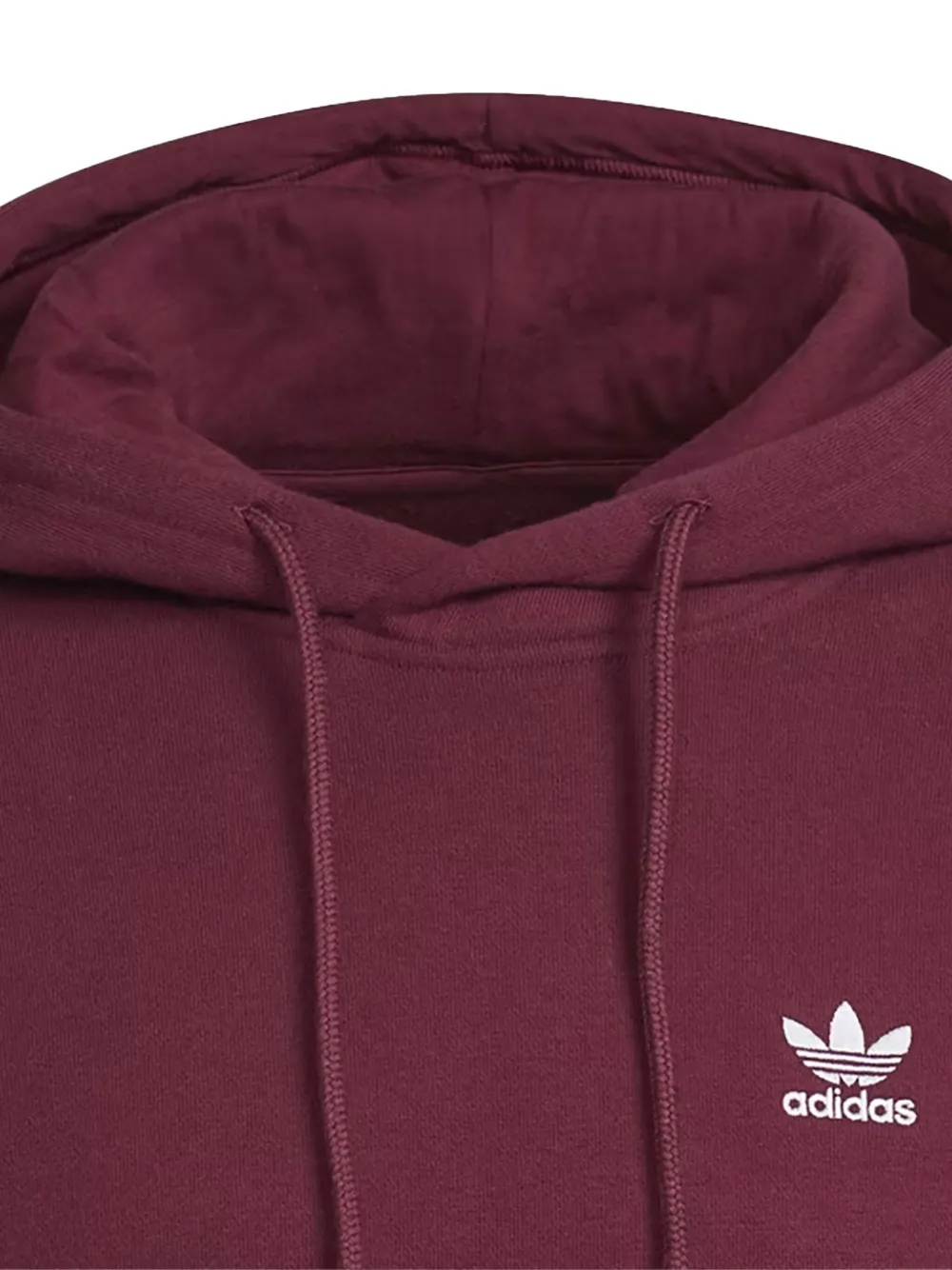 Толстовка Stadium Adicolor Essentials «Burgundy» adidas, красный — фото 2