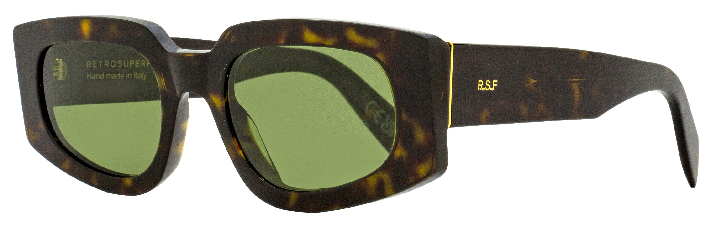 

Солнцезащитные очки Retrosuperfuture Unisex Cat Eye Tetra YSE Havana 53 мм