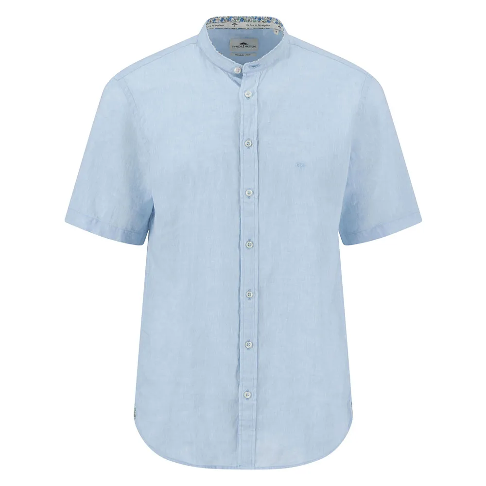 

Рубашка с коротким рукавом Fynch Hatton 15057008 Summer Linen, синий