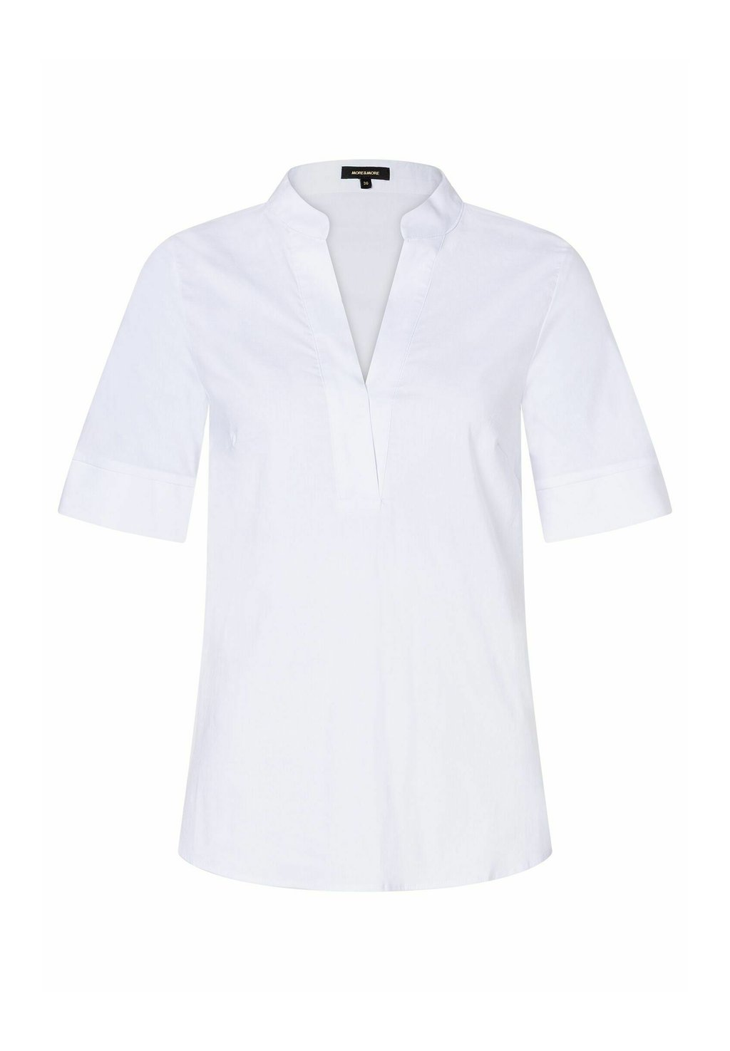 

Блуза WITH V-NECK More & More, белый