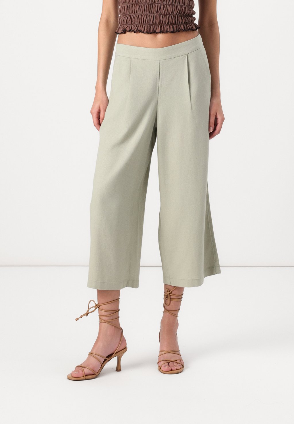 

Брюки ONLCARISA CARO CULOTTE ONLY, светло-зеленый