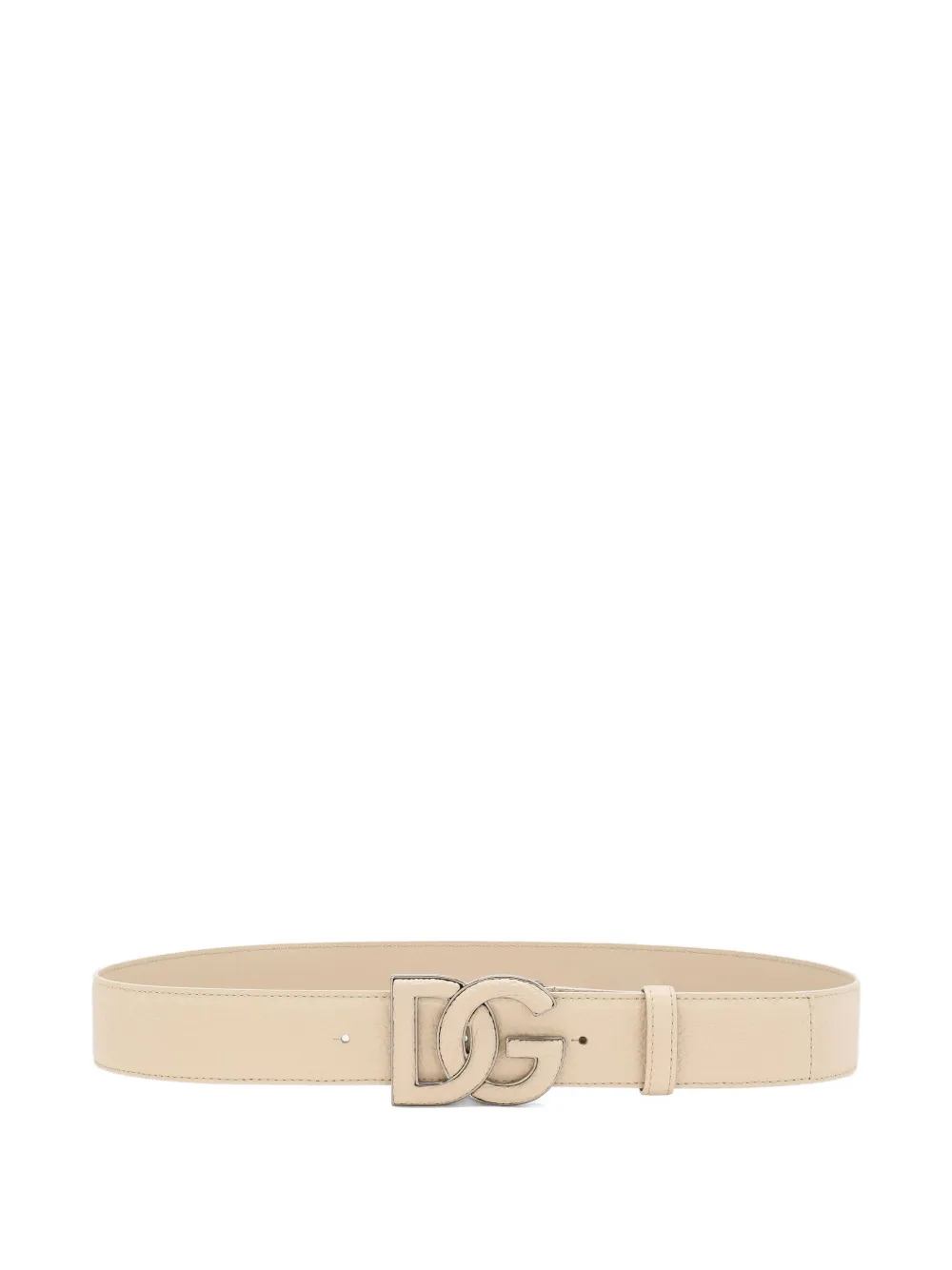 

Кожаный ремень DOLCE & GABBANA, нейтральный