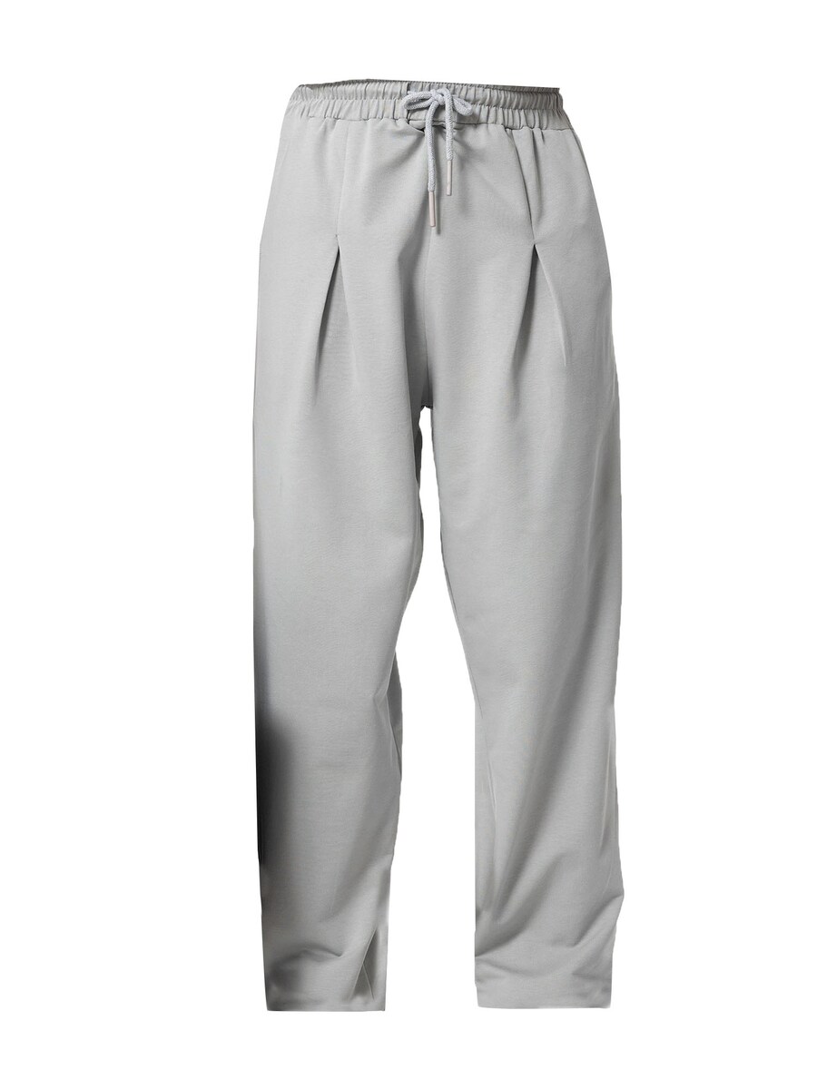 

Брюки свободного кроя со складкой спереди VAMOS CLO Haltom City, цвет Grey/Light grey