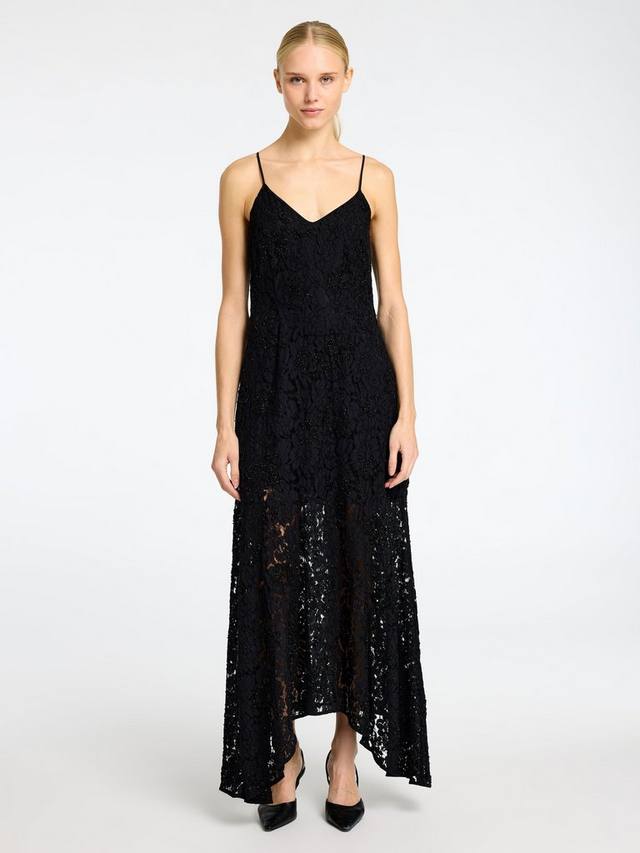 

Платье из бисера deora SELECTED FEMME, черный