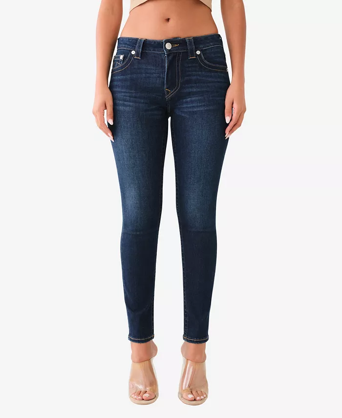 

Женские джинсы Jennie Mid Rise Curvy Skinny True Religion, синий