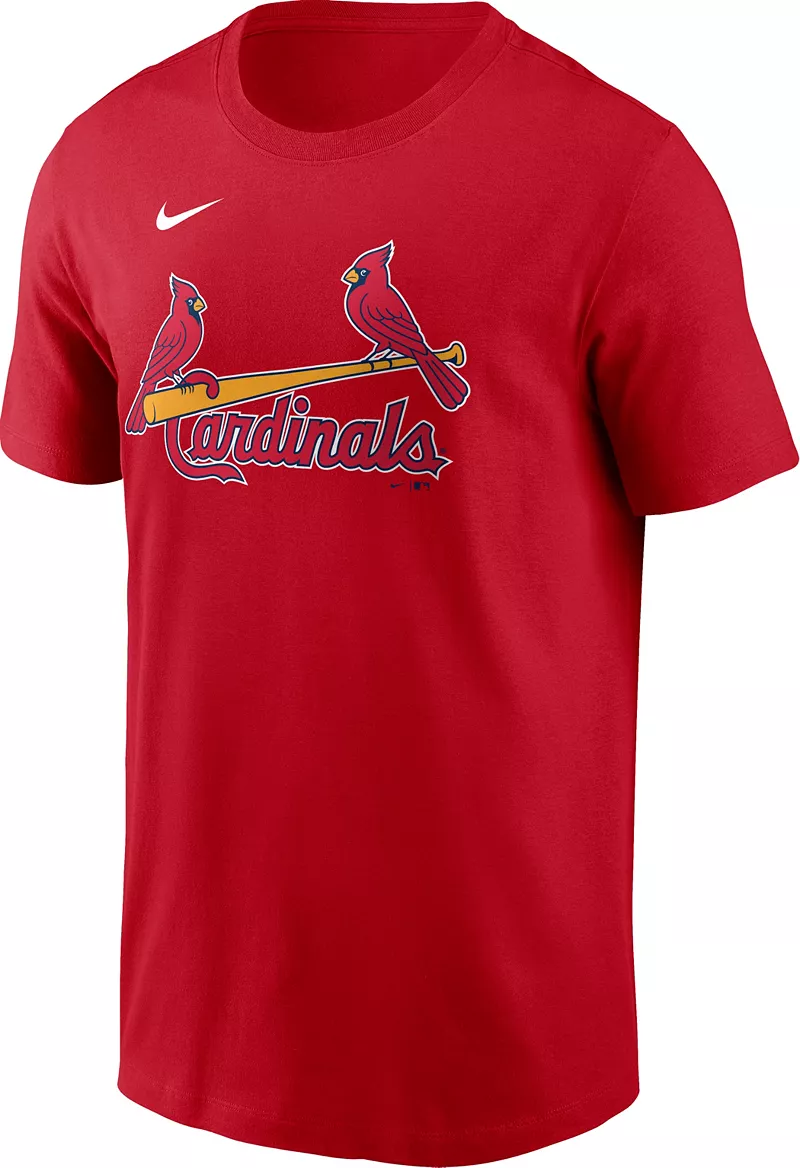 Мужская красная футболка Nike St. Louis Cardinals Lars Nootbaar #21 — фото 2