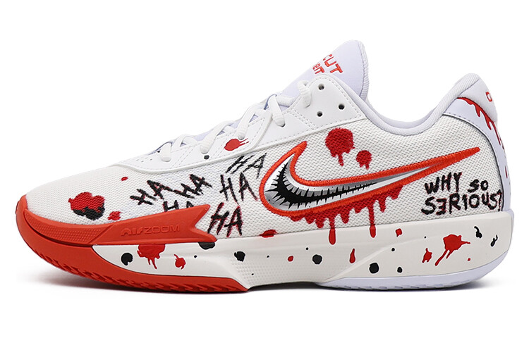 

Баскетбольные кроссовки унисекс Nike Air Zoom GT Cut Academy, White/Red
