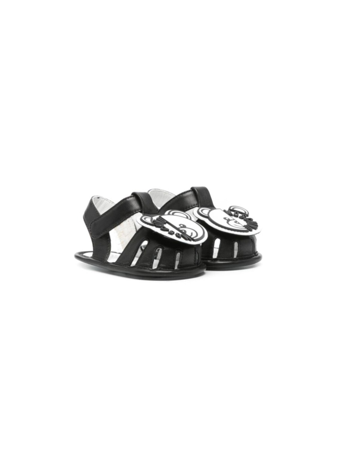 

Moschino Kids сандалии Teddy Bear, черный