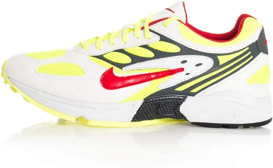 Мужские кроссовки для бега по пересеченной местности Nike Air Ghost Racer, 2-Multicoloured White Atom Red Neon Yellow Dark Grey 100