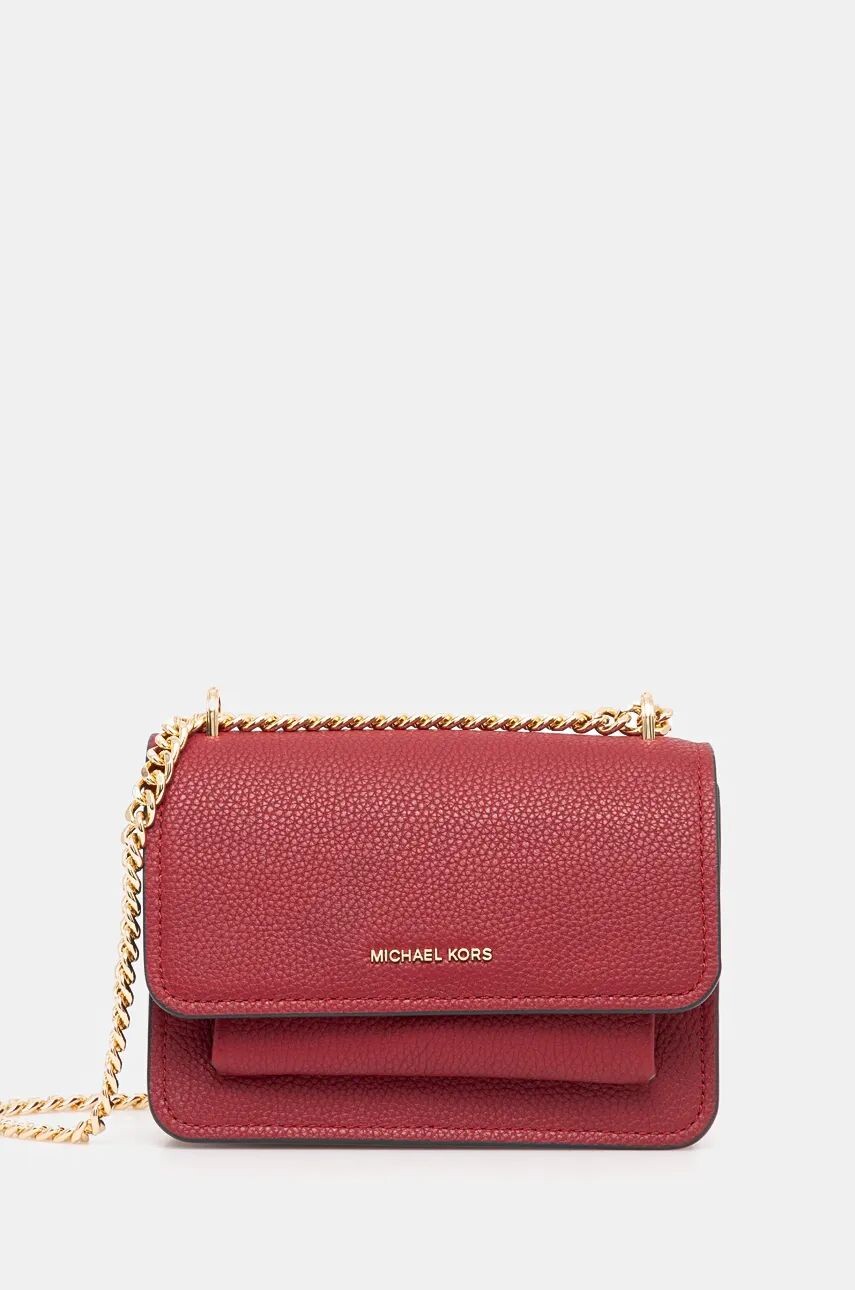 

Кожаная сумка MICHAEL Michael Kors, красный