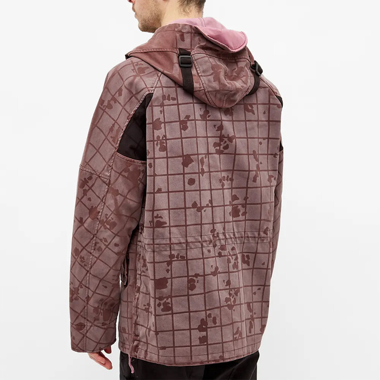 Куртка мужская светло-фиолетовая Stone Island, светло-фиолетовый — фото 4