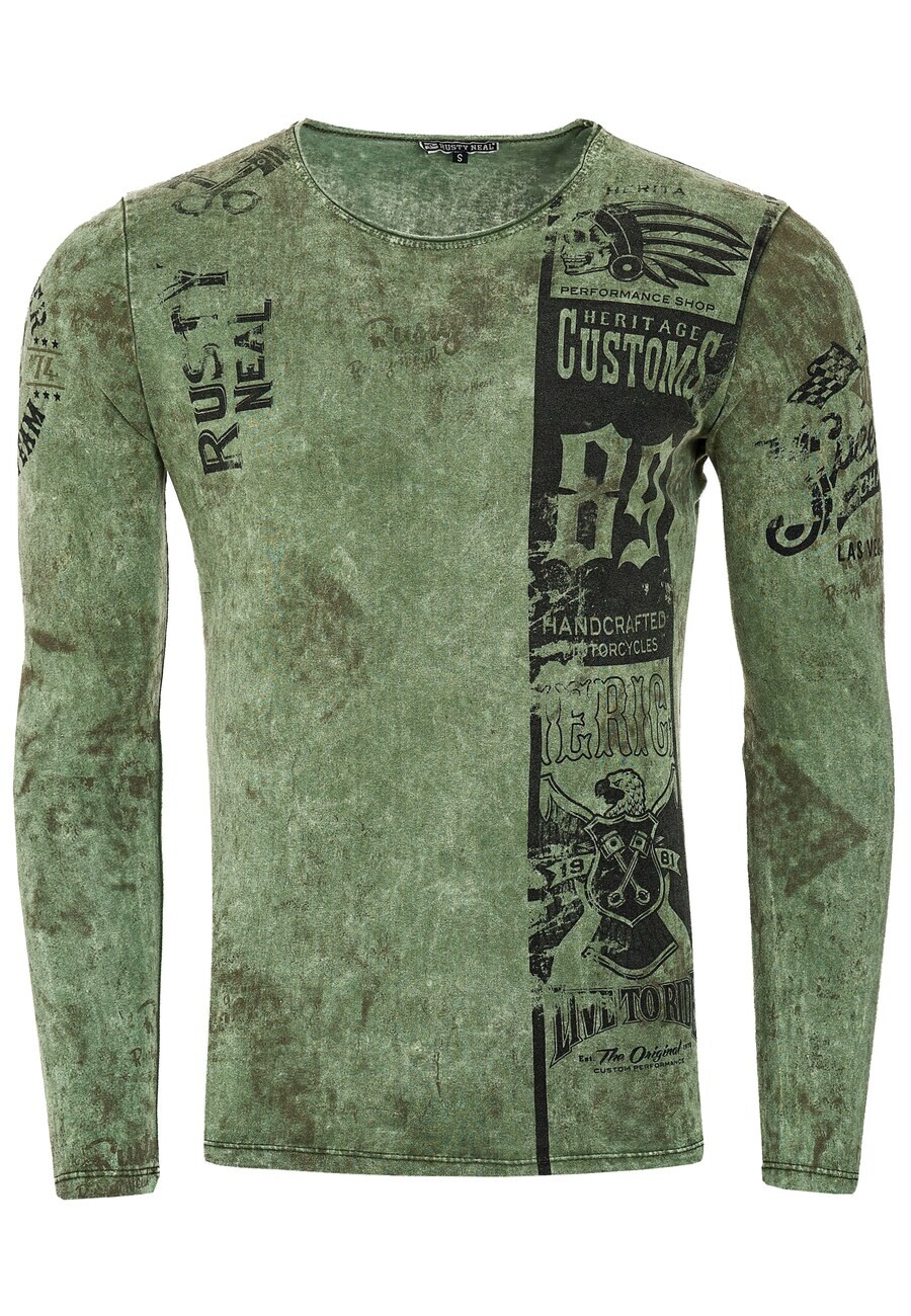 

Свитер Rusty Neal Sweatshirt, хаки