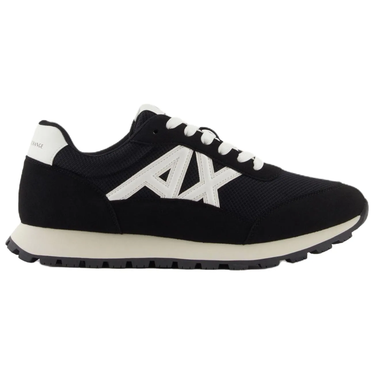 ARMANI EXCHANGE Кроссовки AE Low Top Casual Shoes 3.5cm мужские черные — фото 3