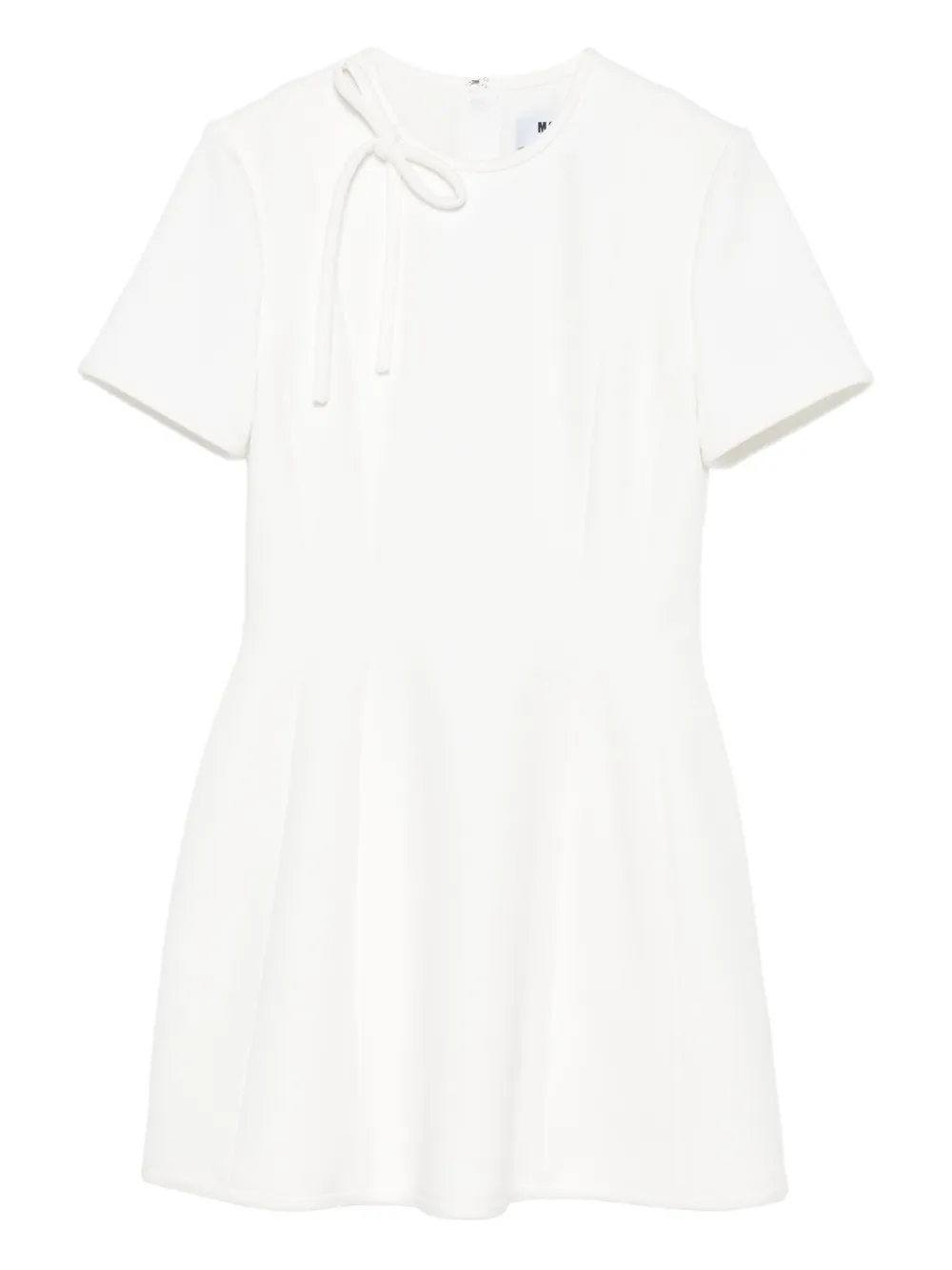 

Платье мини с завязками MSGM, белый
