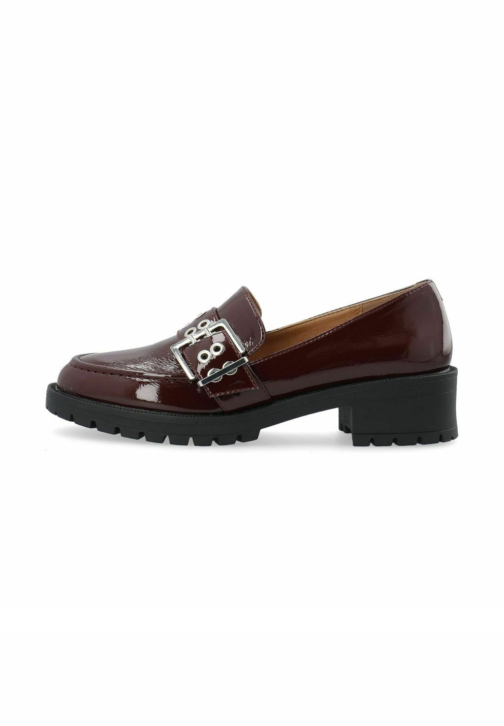 Слипоны BIAPEARL BUCKLE LOAFER Bianco, бургундия
