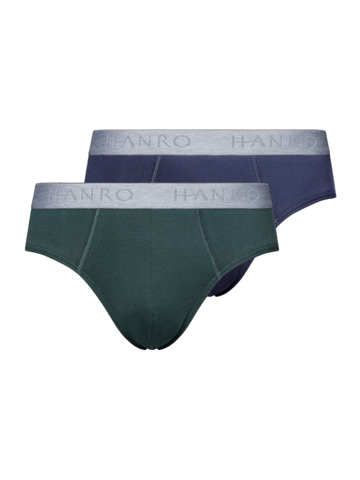 

Трусы Hanro, цвет herbal tea/vintage indigo