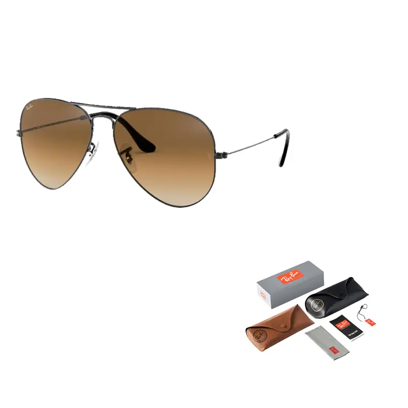 

RayBan Оправа Ray Ban Aviator для солнцезащитных очков, Brown Gradient