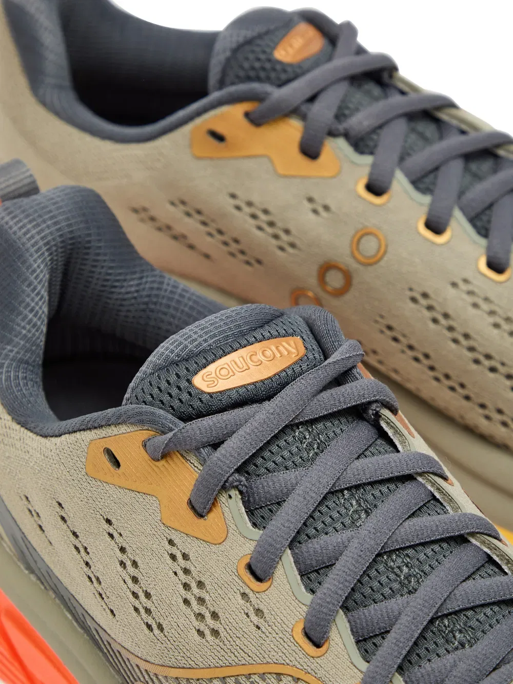 Кроссовки Hurricane 25 Saucony, зеленый — фото 4