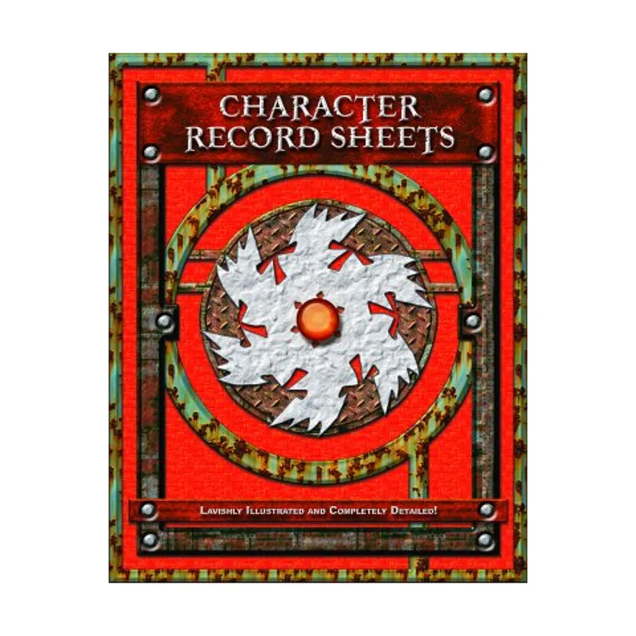 

d20 Character Record Sheets, d20 Sourcebooks (Fast Forward), мягкая обложка