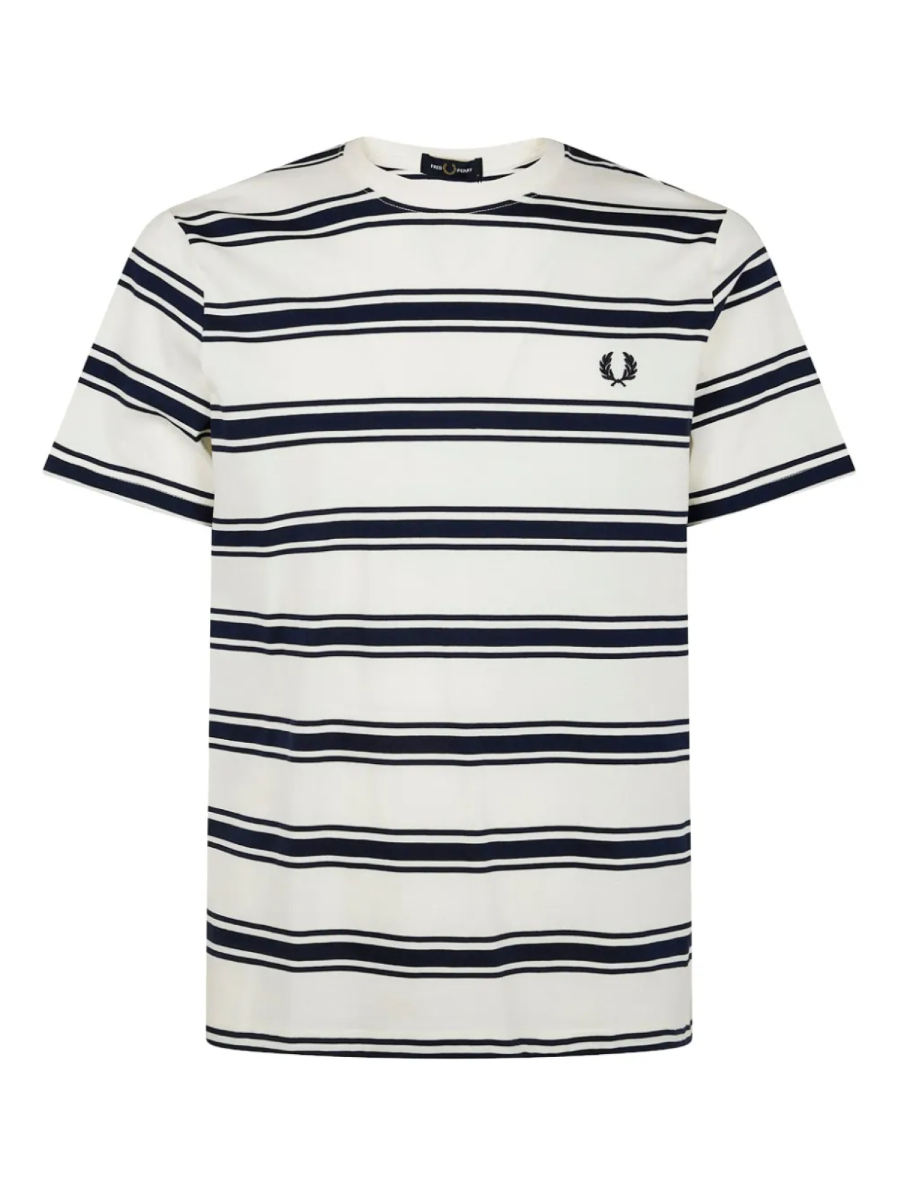 

Полосатая футболка Fred Perry, белый