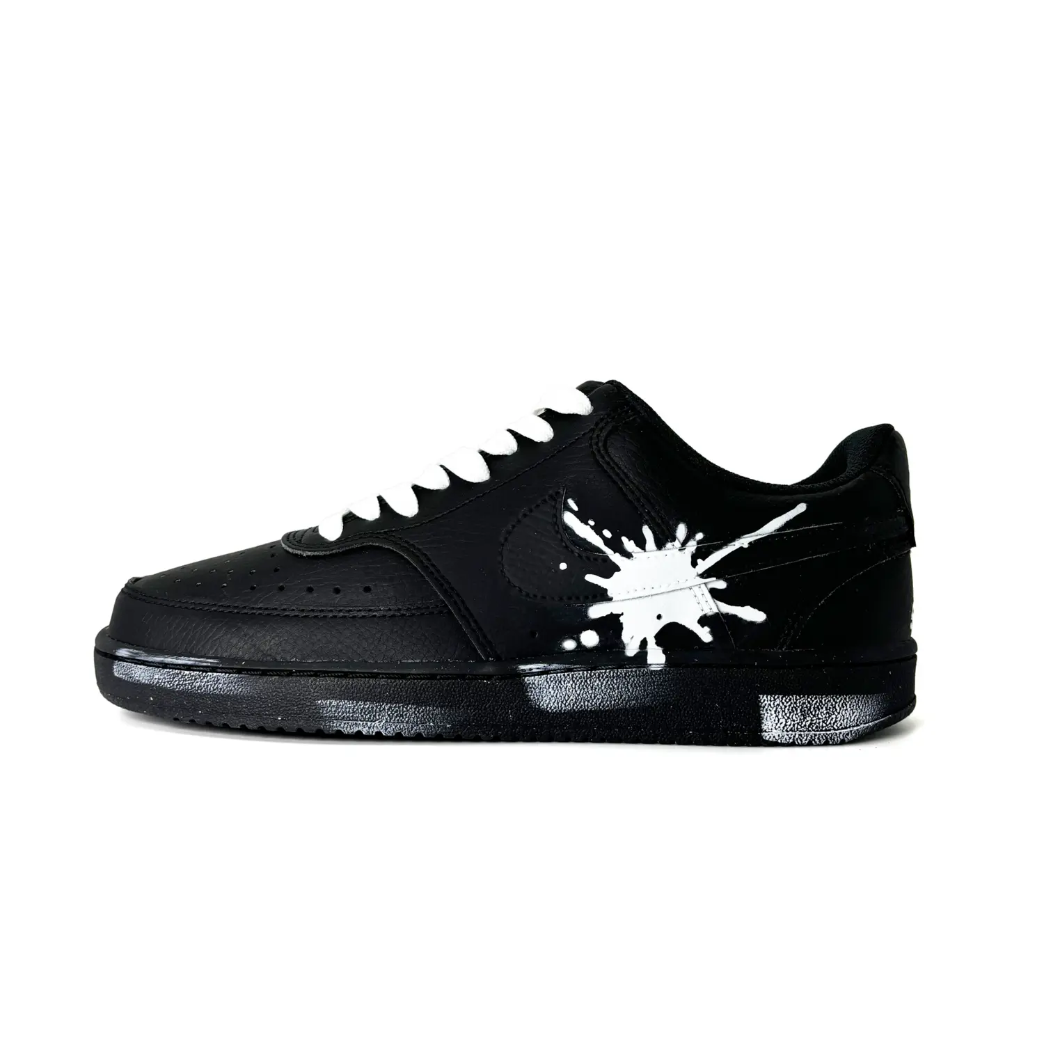 

Кроссовки Nike Court Vision Low Skateboard Shoes Unisex Low-Top White