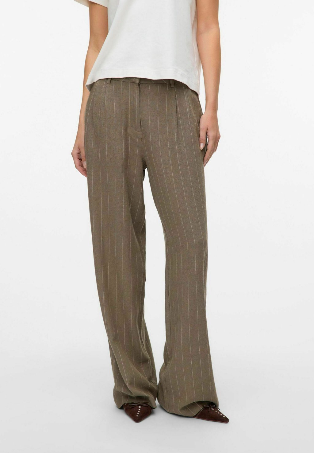 

Брюки Vero Moda, хаки