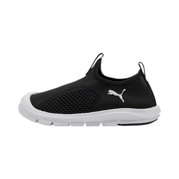 Детские сандалии low top для детей 3-7 лет PUMA, Black/White