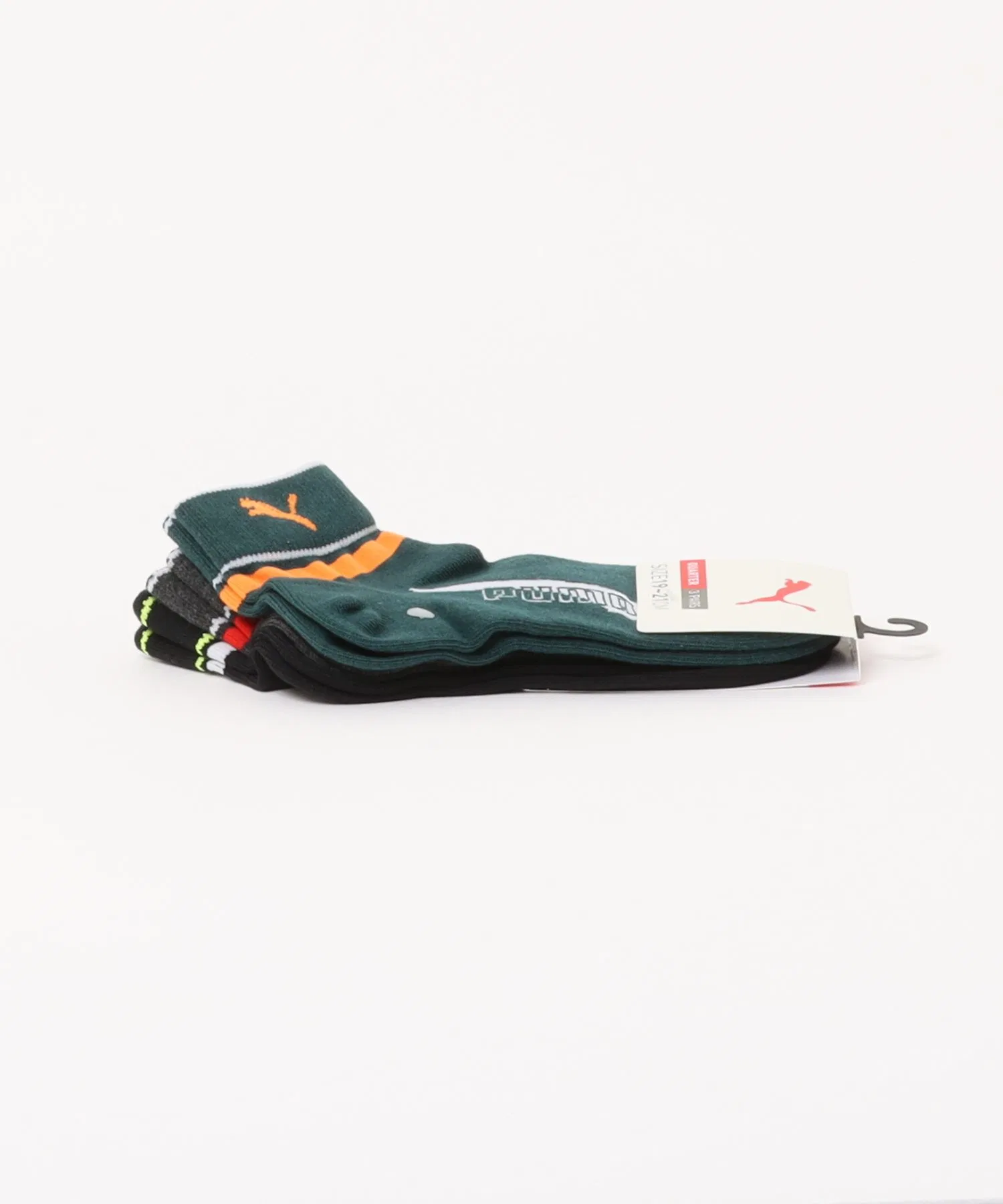 Эксклюзивный набор носков PUMA Color-Block Crew Socks Set 1089 (доступен только в интернете). — фото 2