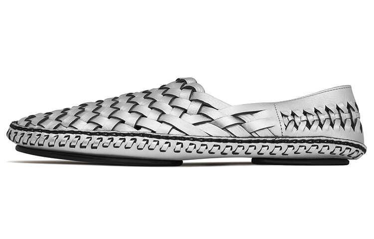 

Мужские повседневные мужские низкие серебристые Saint Laurent