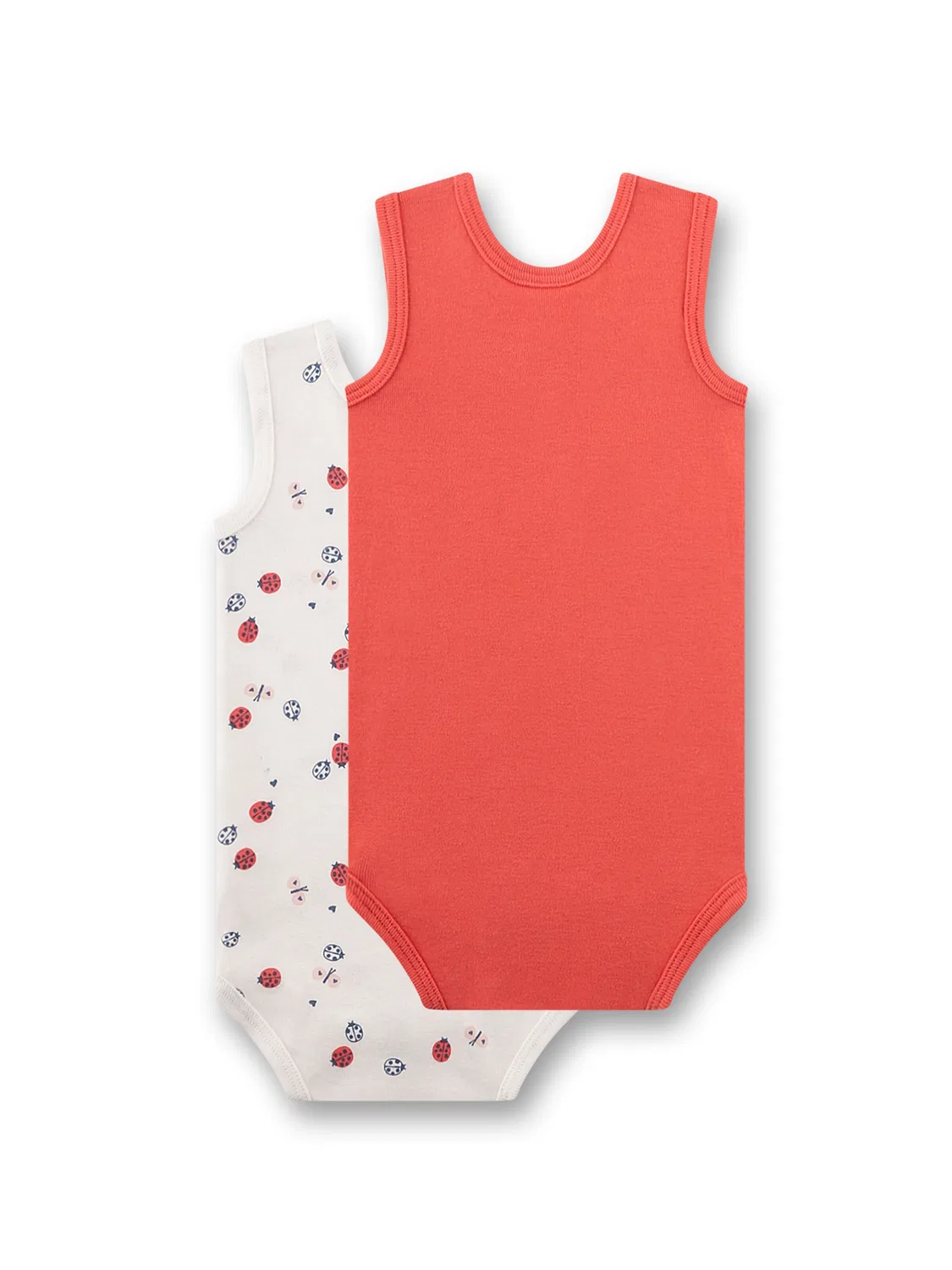 Комбинезон/Боди Sanetta, Ivory/Orange Red — фото 2