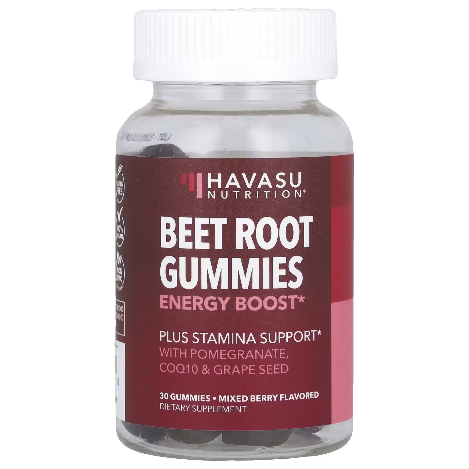 

Добавка Havasu Nutrition Beet Root с ягодным вкусом, 30 жевательных таблеток