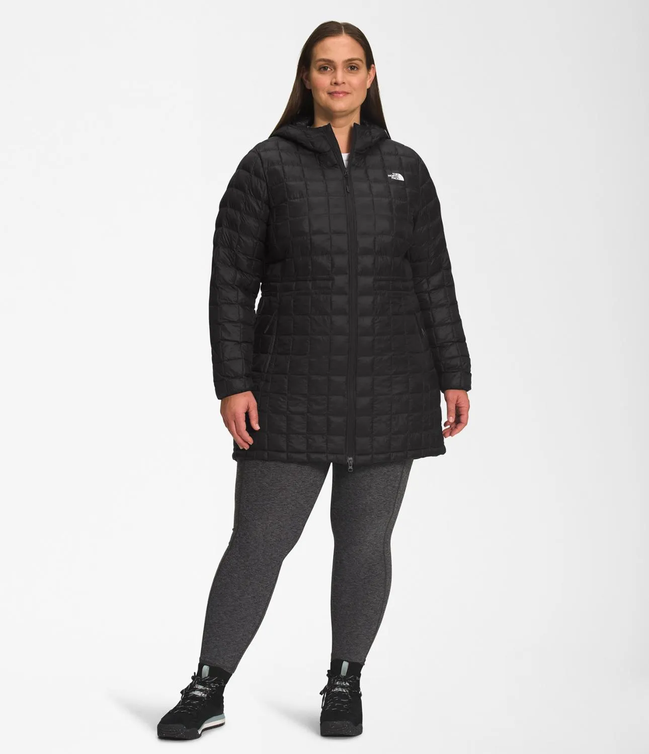 

Утепленная парка ThermoBall Eco plus-размеры женская The North Face, Tnf Black